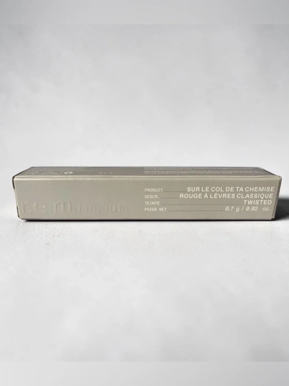 r.e.m. beauty Classic Twisted Lipstick — Warm Terracotta Shade